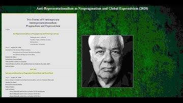 Robert Brandom Seminar 2020 “Pragmatism and Expressivism” Lecture 13 Global or local expressivism?