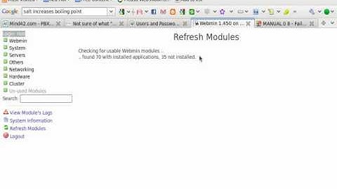 webmin fails to upgrade in Pbx In A Flash
