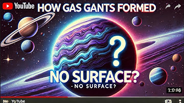 How Gas Giants Formed: Planets Without a Surface?