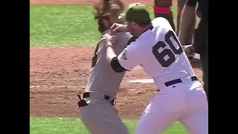 WSH@SF: Benches clear between Nationals, Giants