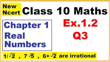 Class 10 Maths | Ex.1.2 Q3 | Chapter 1 | Real Numbers | New NCERT