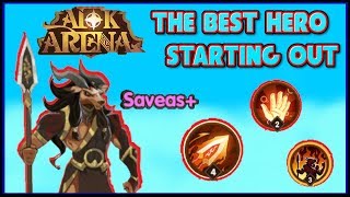 THE BEST HERO STARTING OUT | AFK ARENA | SAVEAS: Clutch King 🔥
