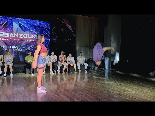 Diego Silva u0026 Luanna Rodrigues. 1st place JnJ Invitational. Russian Zouk Congress 2023 | Zouk Dance class=