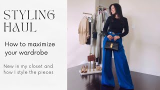 STYLING HAUL AND HOW I OPTIMIZE MY WARDROBE/HOUSE OF HEIDI MIAMI #haul #style