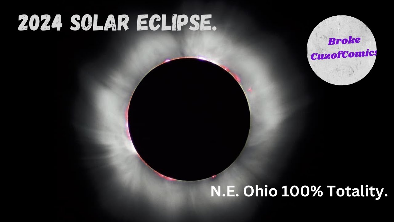 2024 Solar Eclipse. 100% Totality. - YouTube