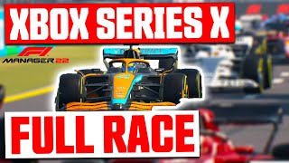 F1 Manager 2022 - XBOX SERIES X GAMEPLAY FIRST LOOK (Full Bahrain GP)