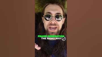 THIS is how to PROPERLY use Frame Generation #fsr4 #dlss #gaming #framegeneration