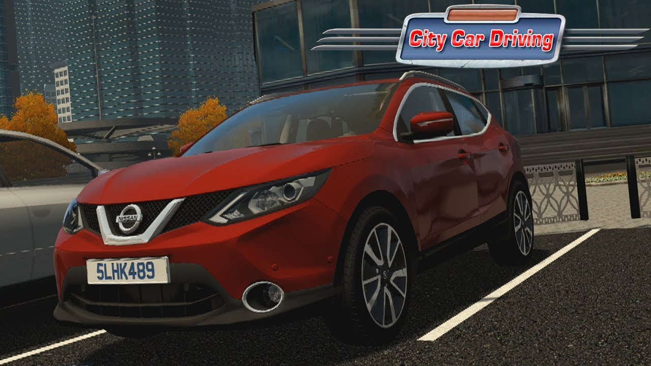 Nissan city car driving