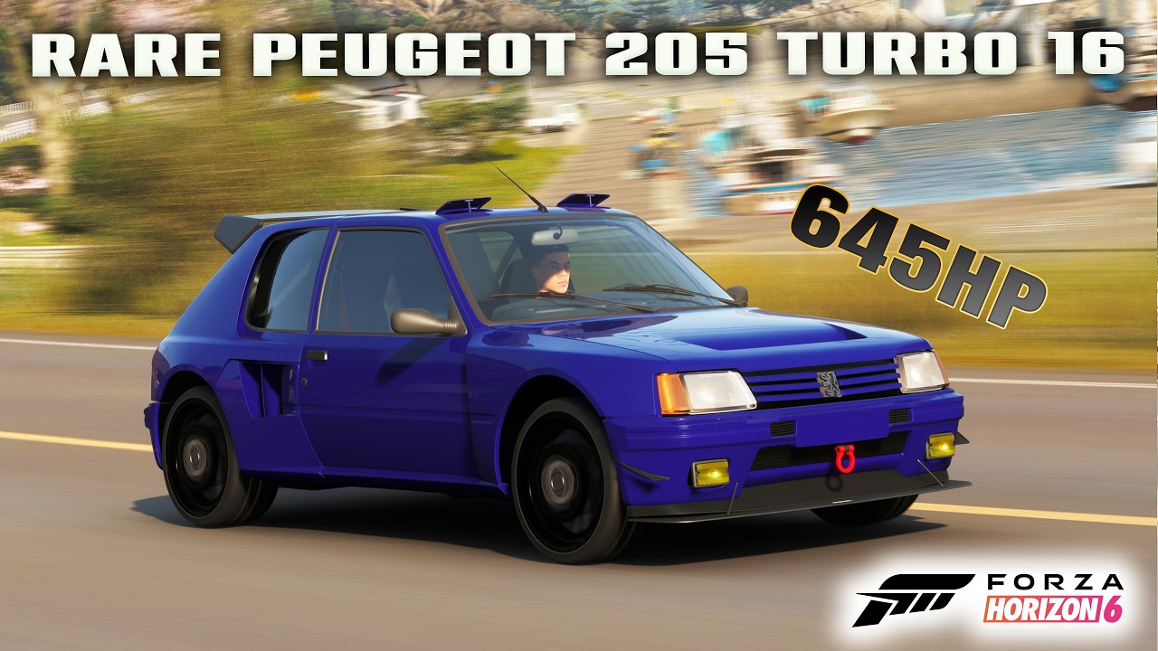 PEUGEOT 205 TURBO 16 in FORZA HORIZON 6 | Best Customization