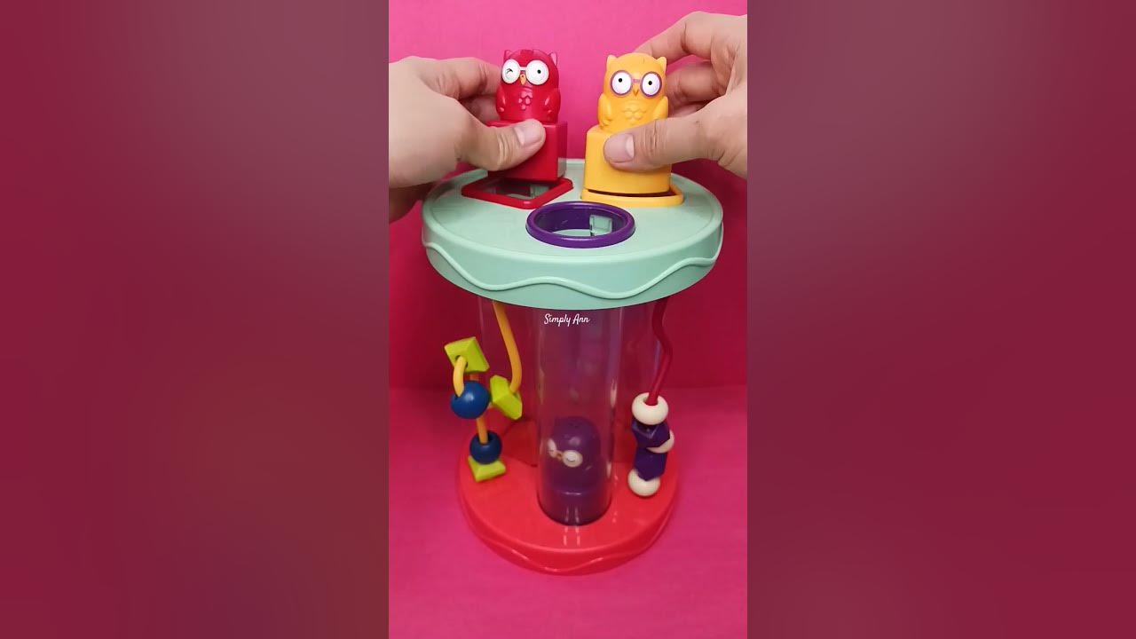 ️🦉🟪Shapes sorter with funny sound effect YouTube