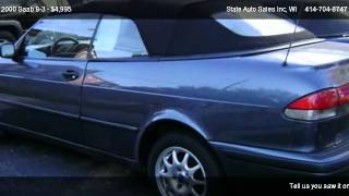 2000 Saab 9-3 Base - for sale in BURLINGTON, WI 53105