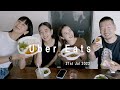Uber Eats Lunch with nagisa & natsumi & shin & yoko 🥗🍛🍴