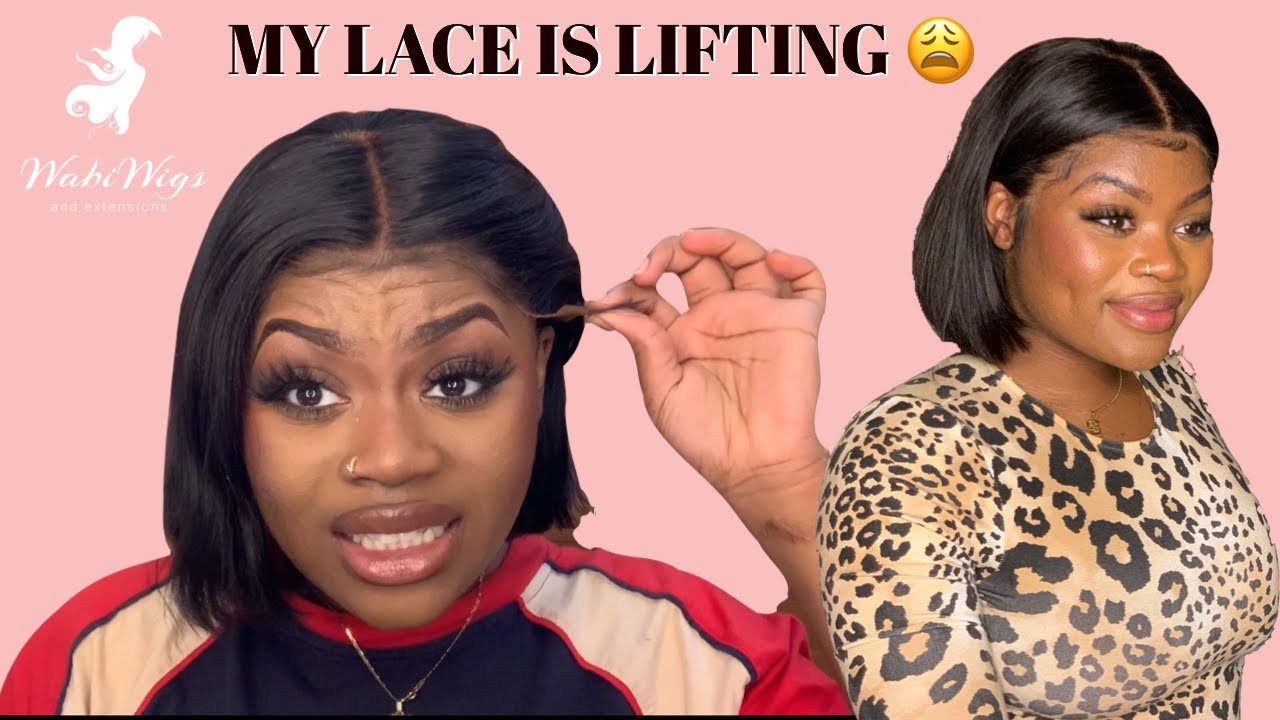 My lace is lifting!  How to: retouch your lifting lace ft