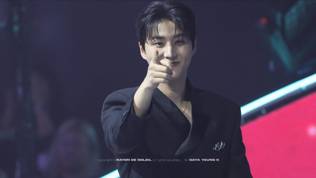 [4K 30p] 251225 전 출연진 엔딩 Young K(영케이) 직캠 | 2025 SBS 가요대전