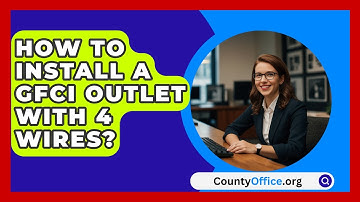 How To Install A GFCI Outlet With 4 Wires? - CountyOffice.org