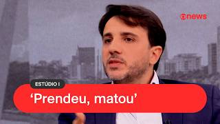 Renan Santos explains his 'caught, killed' motto in his public safety plan