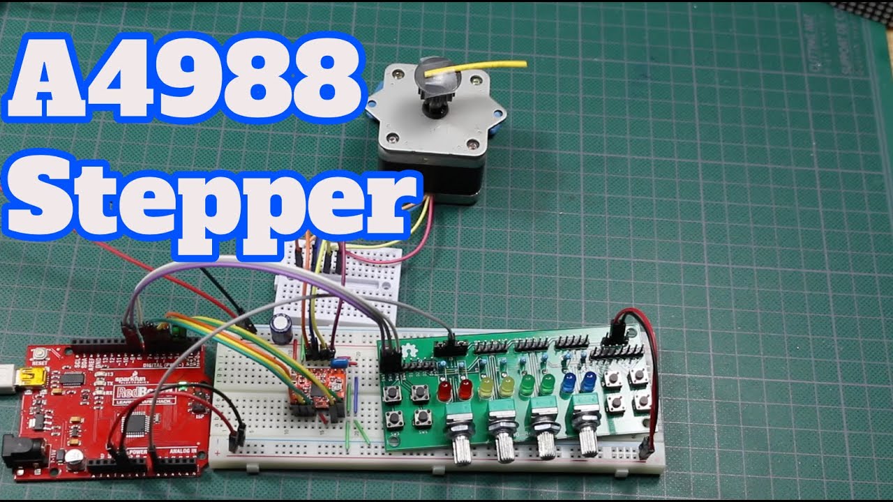Interfacing A4988 Stepper Motor Driver With Arduino, 44% OFF