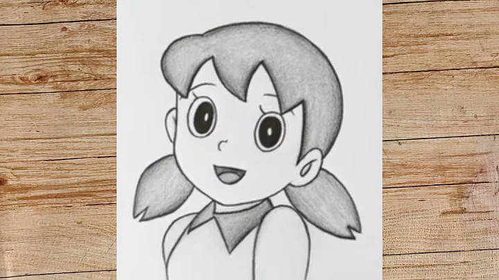 How to Draw Shizuka from Doraemon step by step || Easy drawing ideas for beginners