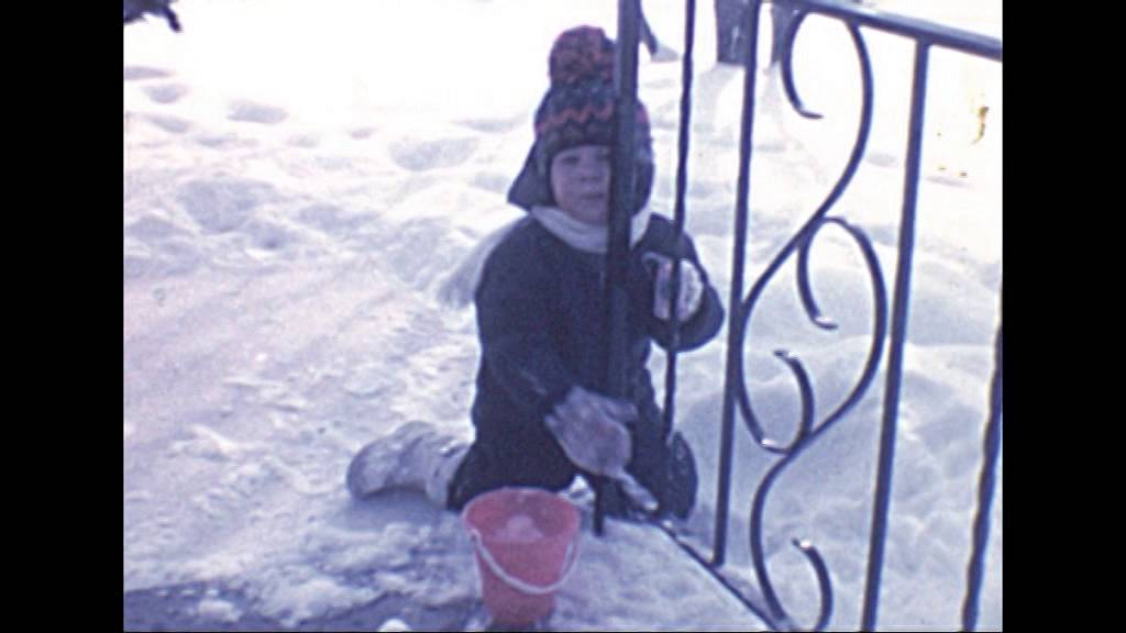 Sheldon Snow Sheldon Playing in the Snow on Franklin Street - Early 1972 - YouTube