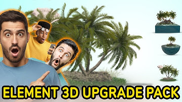 ULTIMATE VEGETATION PACK FOR ELEMENT 3D #videocopilot #element3d #aftereffects #viral #element3dPack