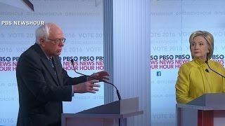 Hillary Clinton, Bernie Sanders clash on support for President Obama