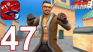 Spider Fighter 3 Gameplay Walkthrough Part 47 - How Defeat Gang Boss (iOS, Android)