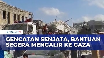 Truk Bantuan Kemanusian Mulai Memasuki Jalur Gaza | BERITA UTAMA