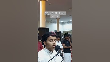 سنقرئك فلا تنسى | ترتيل لسورة الأعلى🩵