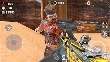 Zombie 3D Gun Shooter- Real Survival Warfare - Android Game Gameplay Part 28