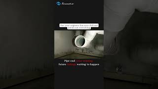 This open pipe is a direct path for blockage, smell &amp; pests | Home Inspection