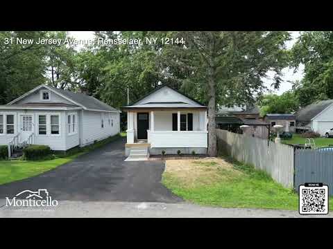 31 New Jersey Avenue, Rensselaer, NY home video tour