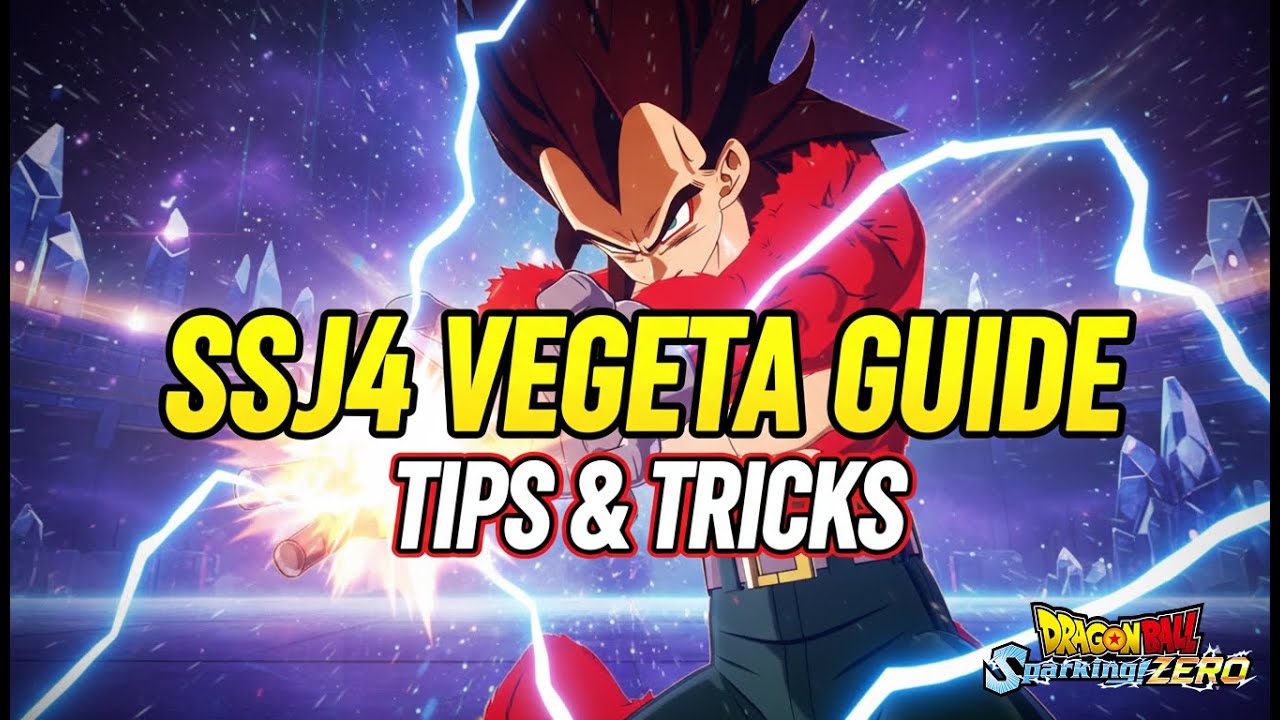 Super Saiyan 4 Vegeta TIPS & TRICKS! Advanced Tech Guide | Sparking Zero”