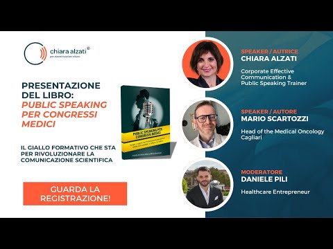 Presentazione del libro "Public Speaking per Congressi Medici"