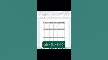 Cách căn chỉnh bảng trên Word excel siêu nhanh #Phimtathayexcel #phimtattinhoc #phimtatexcel