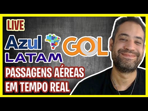 PASSAGENS EM TEMPO REAL: GOL, AZUL E LATAM EM PROMOÇÃO RELÂMPAGO - DESCONTOS IMPERDÍVEIS