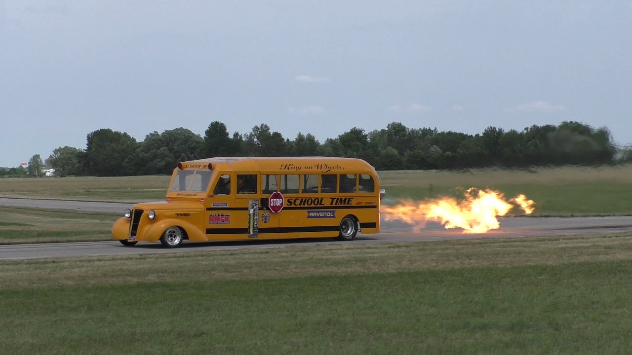 Jet School Bus by Gerd Habermann Racing at Austrian Airfest 2019 in Bad ...
