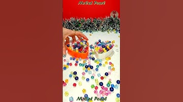 Satisfying Reverse Colorful Pearl Beads Relaxing ASMR 🎊💃🎉 #reverse #asmr #satisfying