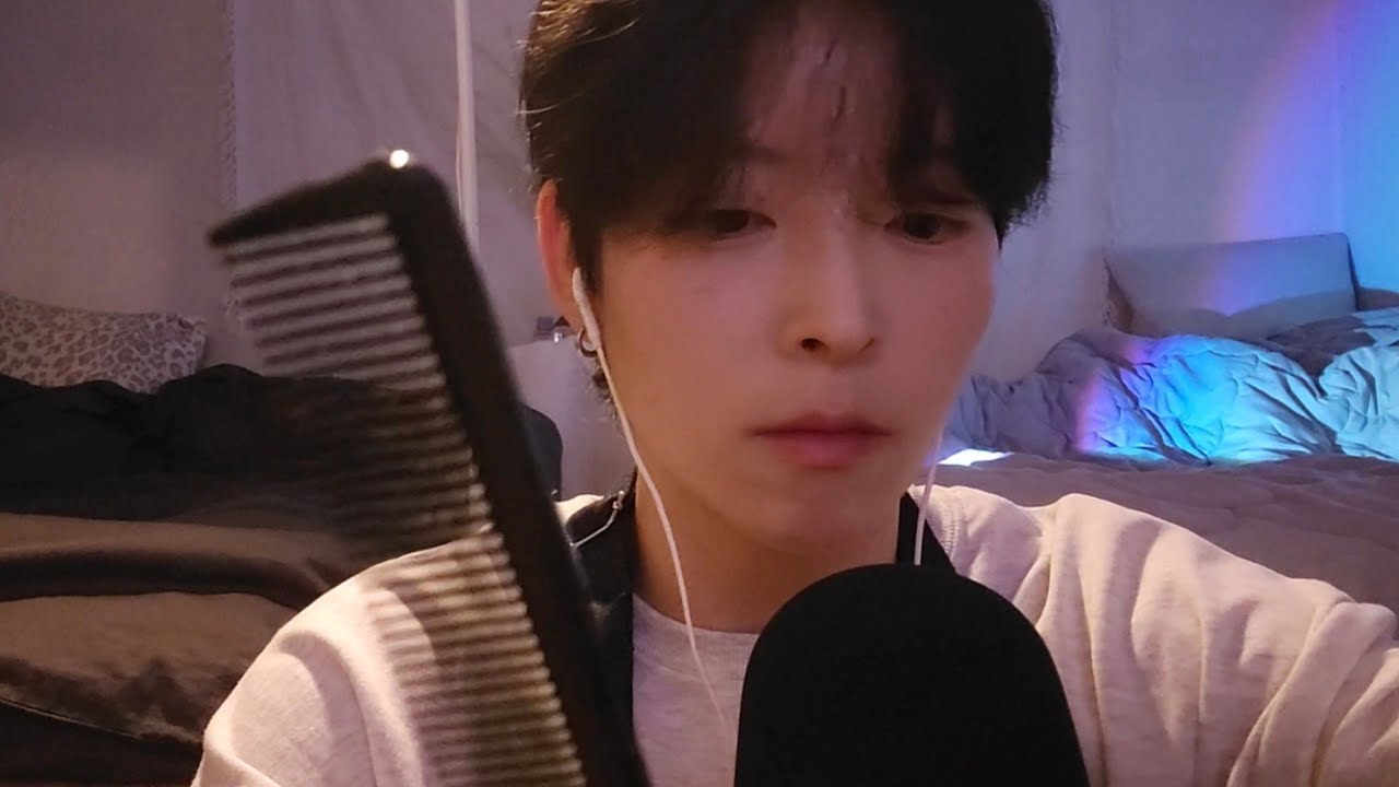 ASMR(sub)친구 머리 꾸며주는 롤플레이💇‍♀️ Role play that combs your hair💇‍♀️