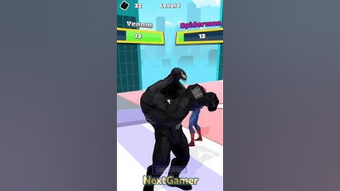 Symbiote Rush🦸🏼‍♂🦹🏿‍♂🕸️Mobile Gameplay By NextGamer (Android,iOS) Level 1 #shorts