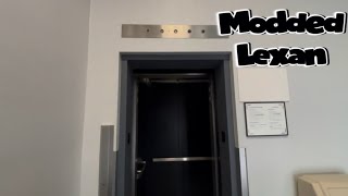 Weird modded Otis Lexan traction elevator - Service Brunswick Bathurst NB