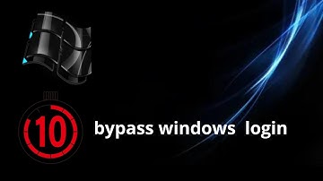 how hackers bypass windows login screen in 10 sec #WindowsPasswordReset #ComputerSecurity #Tutorial