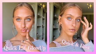 Quick Lil GlowUp✨ | Makeup Tutorial | Whitney Lebamoff
