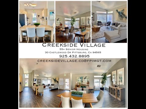 Creekside Village Senior Community 1x1 Unit