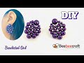 Beebeecraft Tutorial || Pearl Stud Earrings || Beaded Earrings