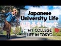 Day in the life at japanese university international christian univ   icu vlog