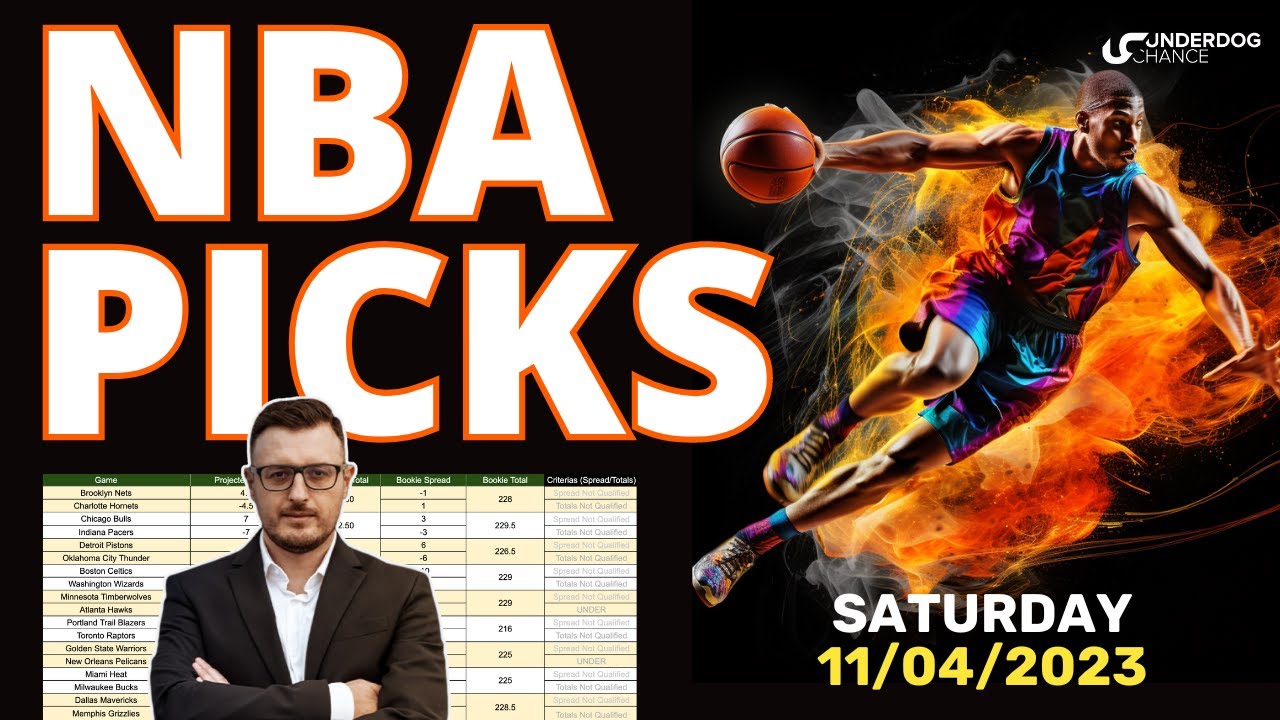 nba-picks-predictions-saturday-11-4-23-underdog-chance-nba-betting