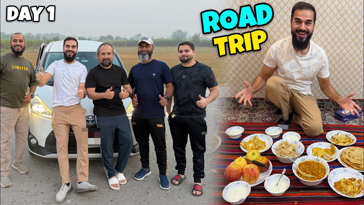 ⁣Doston ke sath special road trip par nikal gae 🚙 Kuch bara honey wala hai 😍