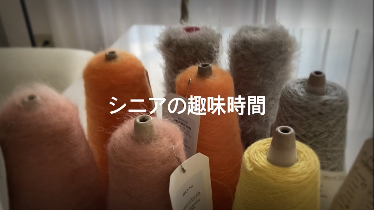 2025#12/シニアの趣味時間/真夏なのに毛糸買いました