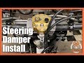 Scotts steering stabilizer install on ktm dirt bike  back in the garage