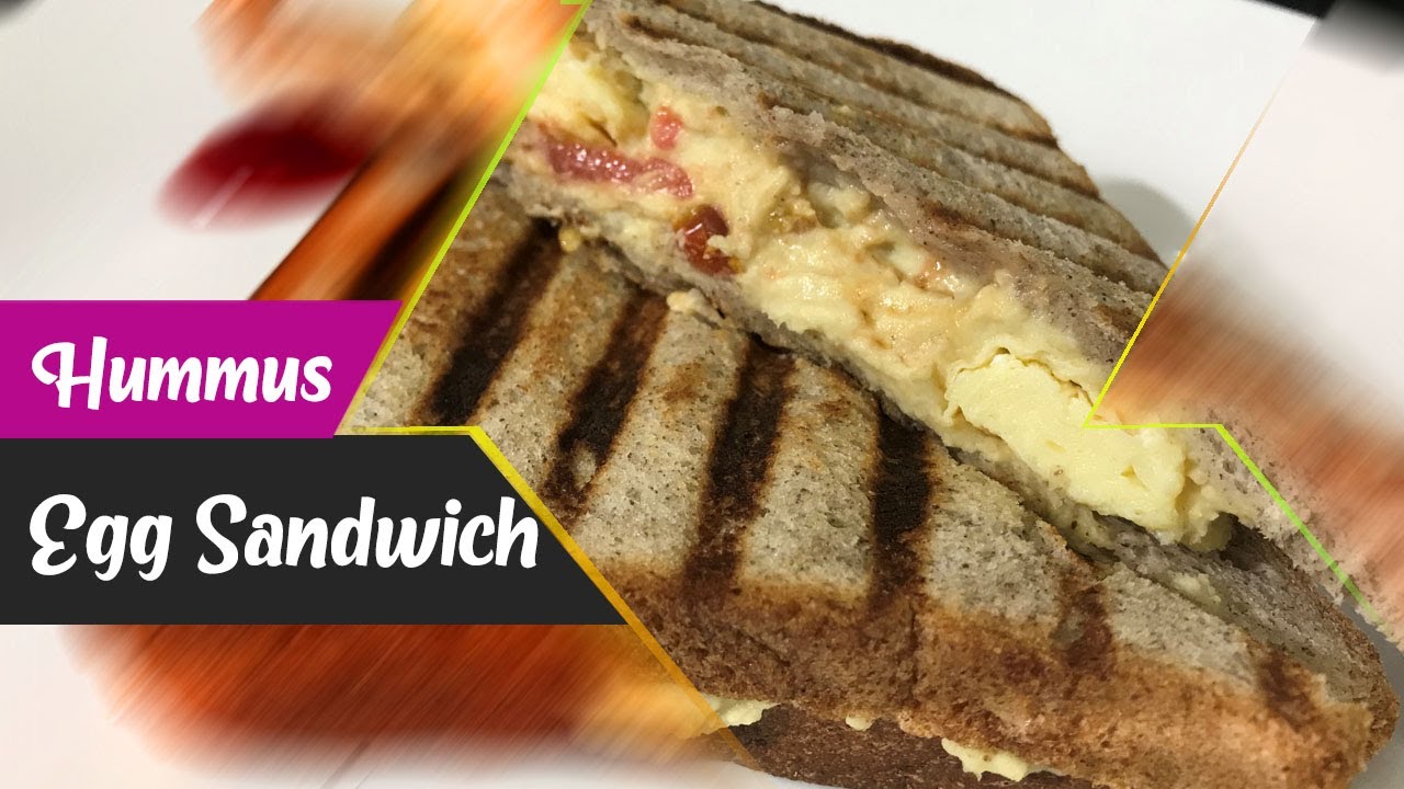 Hummus egg sandwich grill sandwich hummus eggrecipe eggoeuf shotoniphone lunchbox 